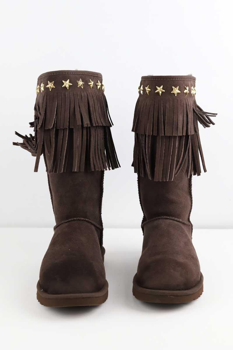 Boots Jimmy Choo x Ugg  Marron
