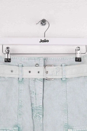 Short Iro Turquoise en Coton