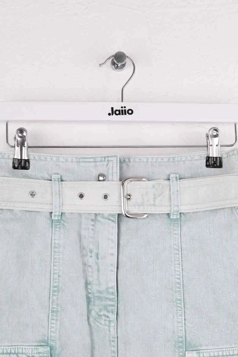 Short Iro Turquoise en Coton