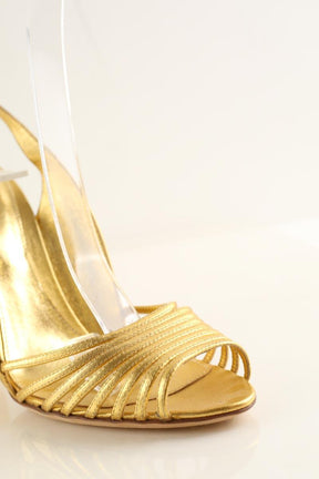 Talons Sergio Rossi  Doré