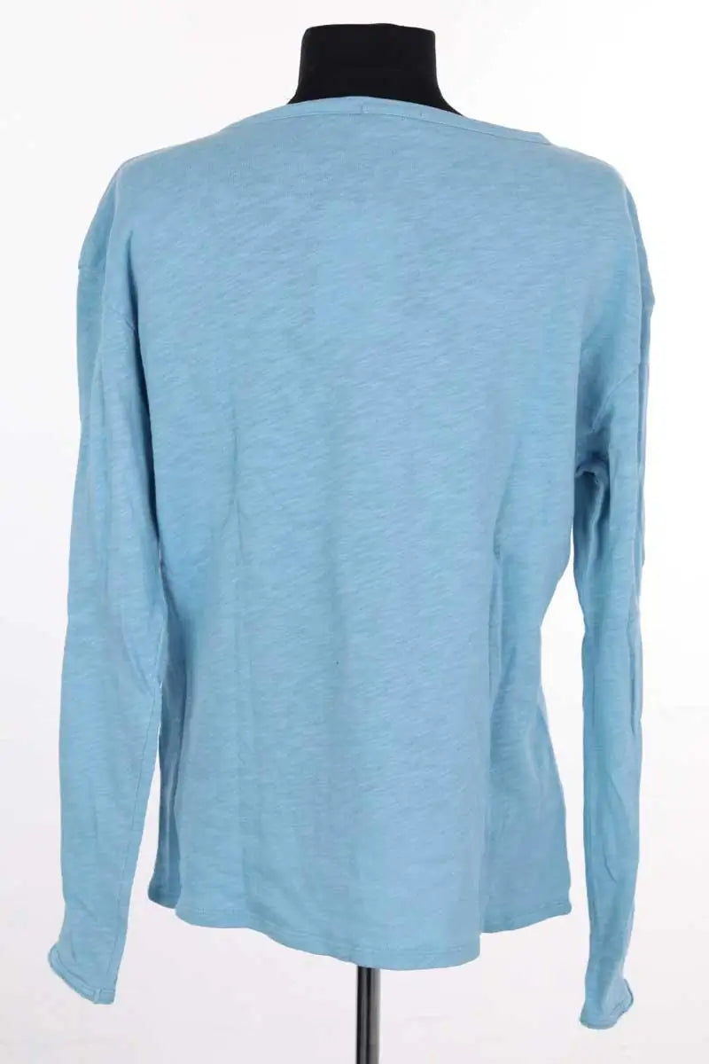 Pull American Vintage Bleu en Coton