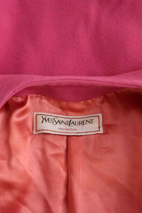 Manteau Saint Laurent  Rose