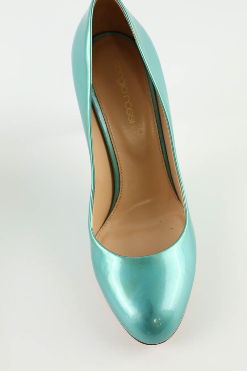 Talons Sergio Rossi  Bleu
