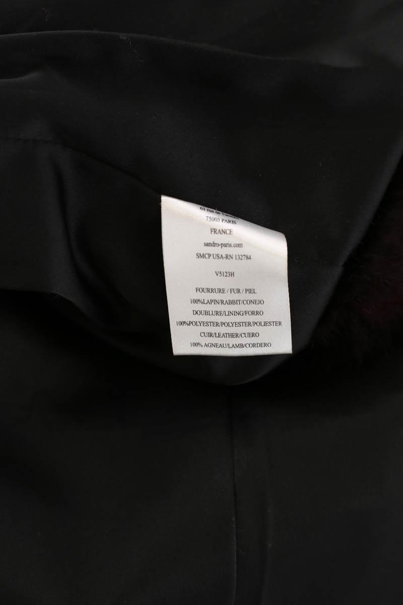 Manteau Sandro  Bordeaux