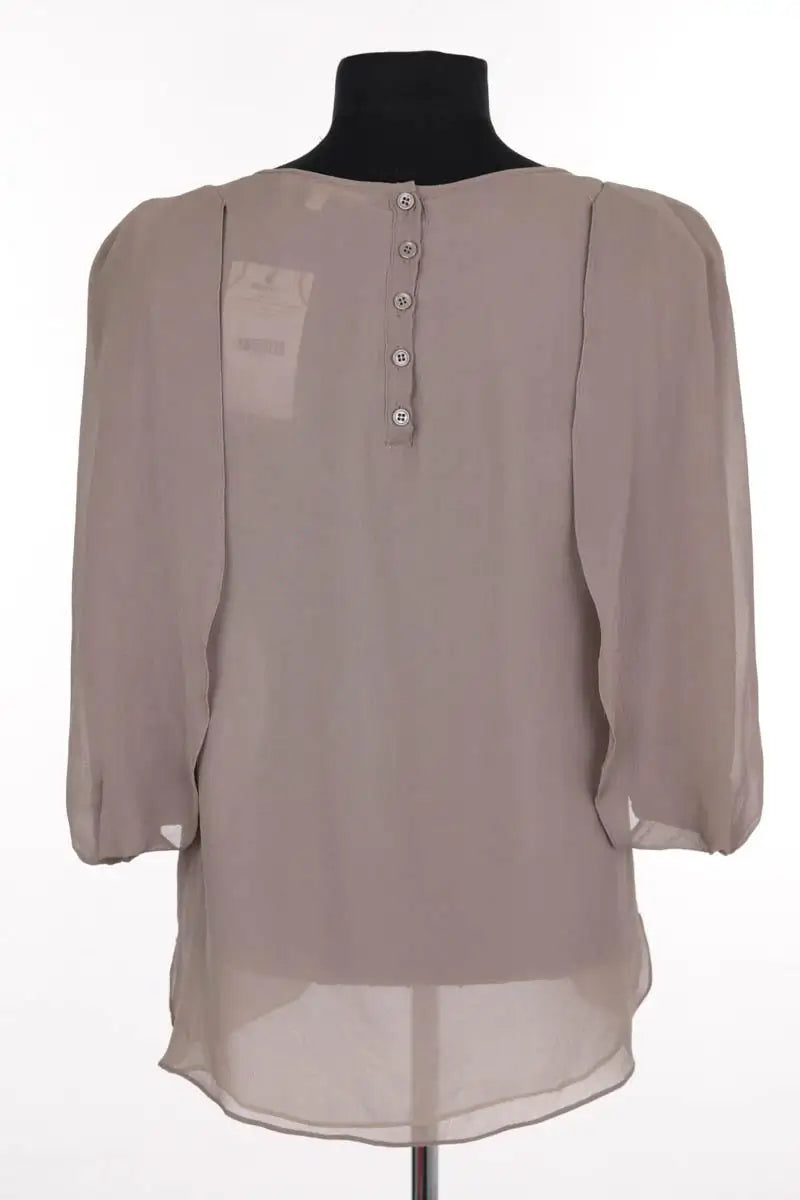 Blouse Vanessa Bruno Gris en Soie