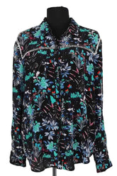 Chemise The Kooples Vert en Soie, taille M - Seconde Main
