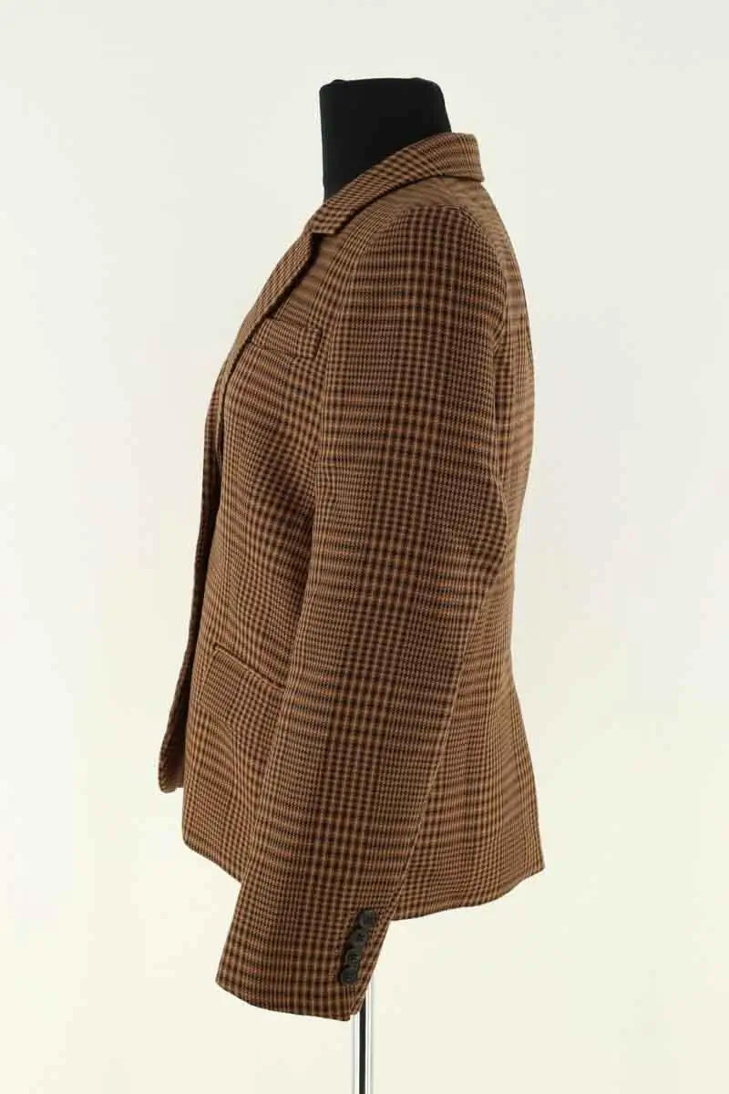 Blazer Maje Marron en Viscose
