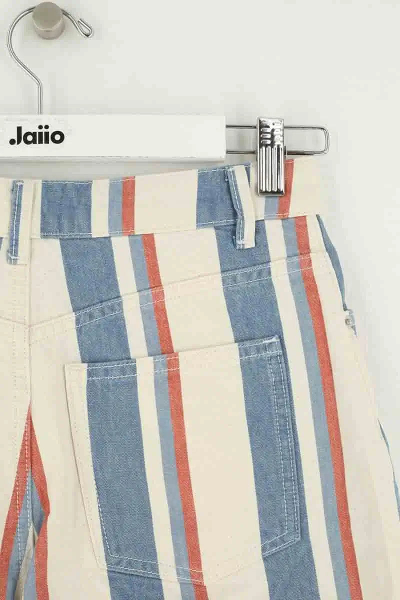Mini short Sézane Blanc en Coton