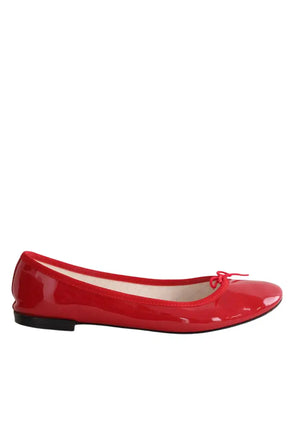 Ballerines Repetto Rouge en Cuir, taille 39 - Seconde Main