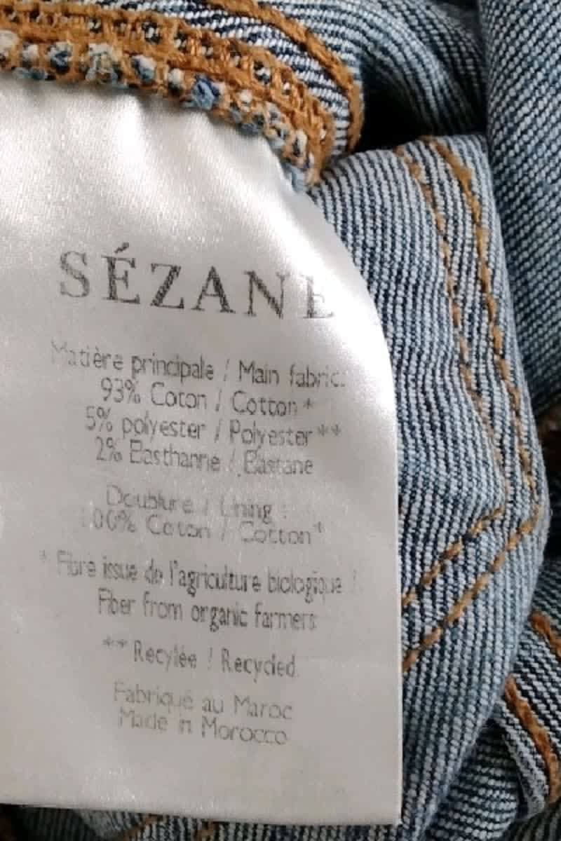 Jean slim Sézane  Bleu