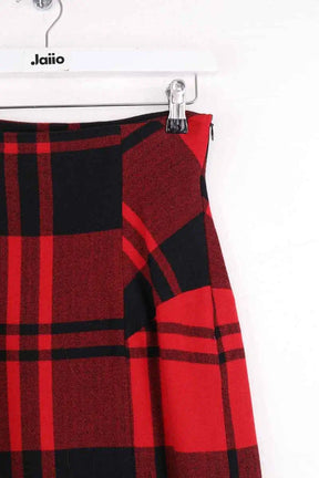 Jupe Diane Von Furstenberg Rouge en Laine
