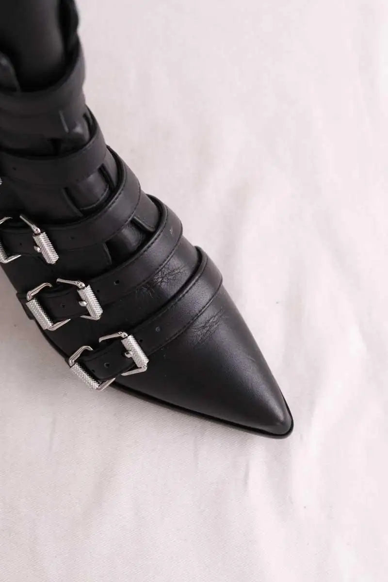 Boots à boucles Zadig & Voltaire Noir en Cuir
