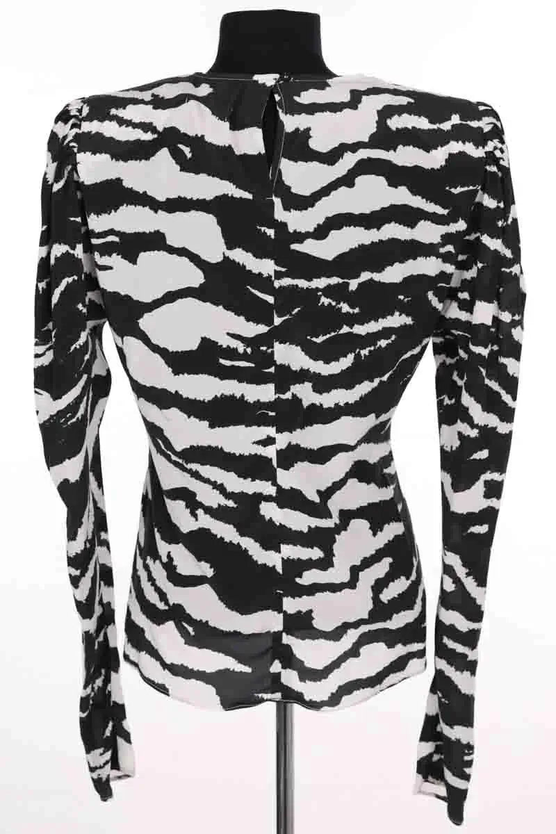 Blouse Isabel Marant Favallia Noir en Soie