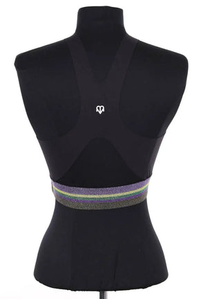 Brassière Maje Noir en Synthétique
