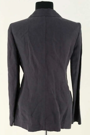Blazer Emporio Armani Anthracite en Coton