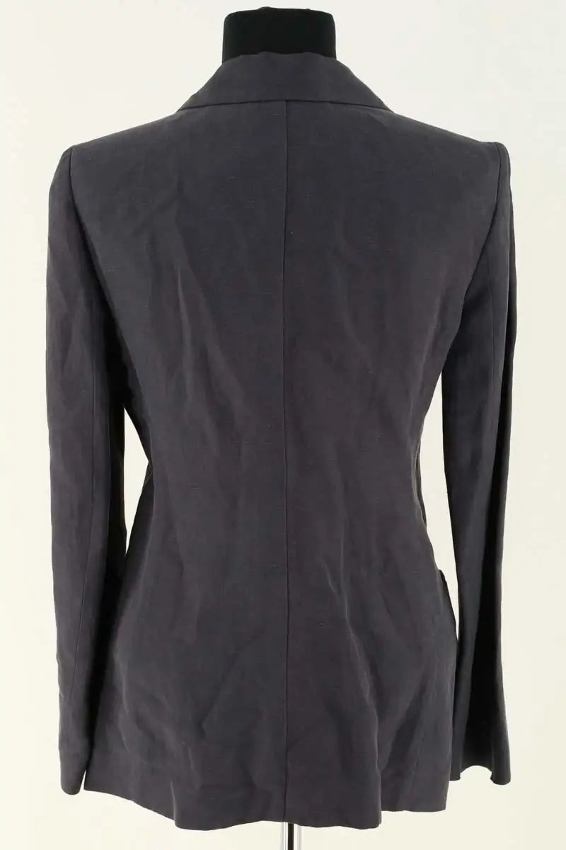 Blazer Emporio Armani Anthracite en Coton