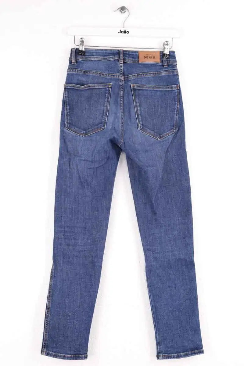 Jean slim Sézane Bleu en Coton