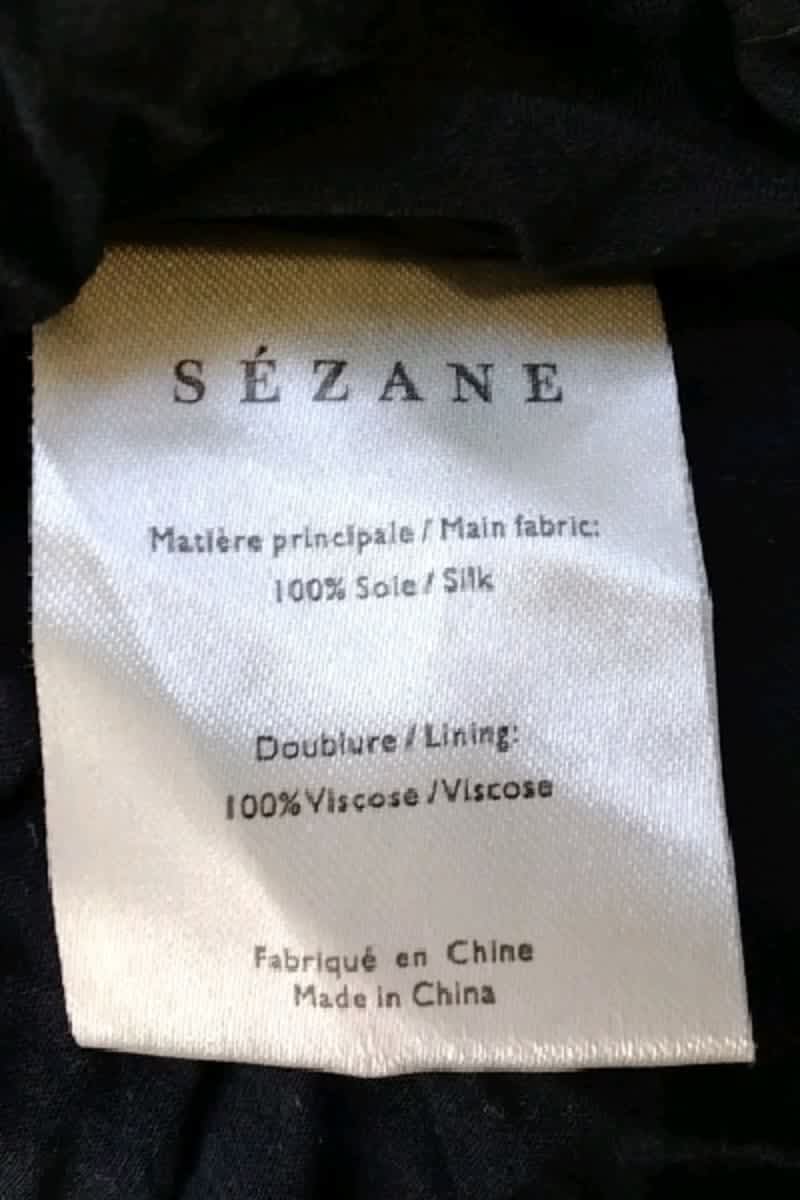 Robe Sézane  Noir