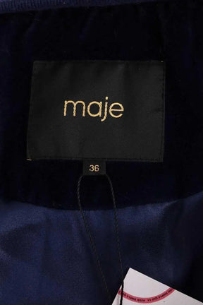 Veste Maje Bleu en Coton