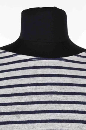 Top Sandro Blanc en Lin