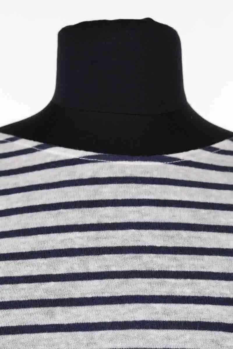 Top Sandro Blanc en Lin
