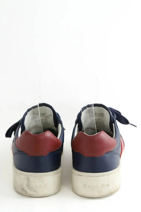 Baskets Bally Bleu en Cuir