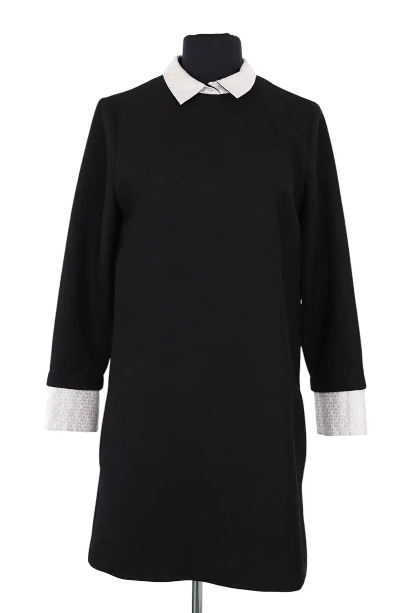 Robe Maje Noir en Synthétique, taille M - Seconde Main