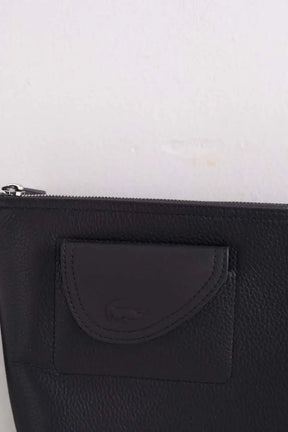 Pochette Lacoste Noir en Cuir