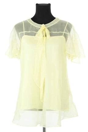 Blouse John Galliano  Jaune