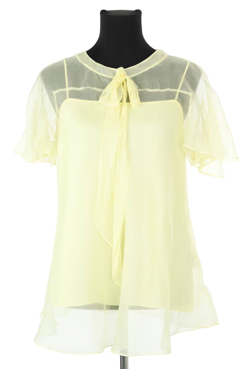Blouse John Galliano  Jaune