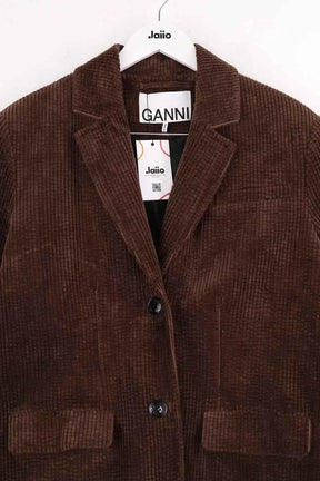Veste Ganni Marron en Laine