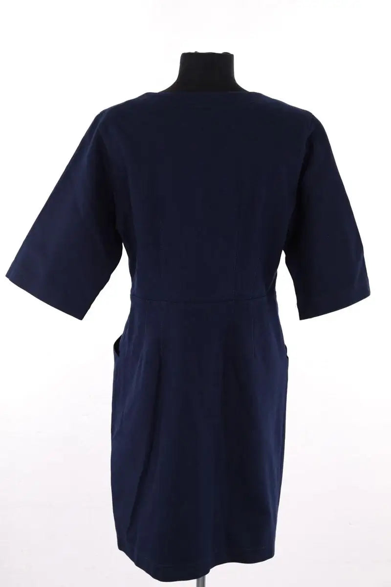Robe Tara Jarmon Marine en Coton