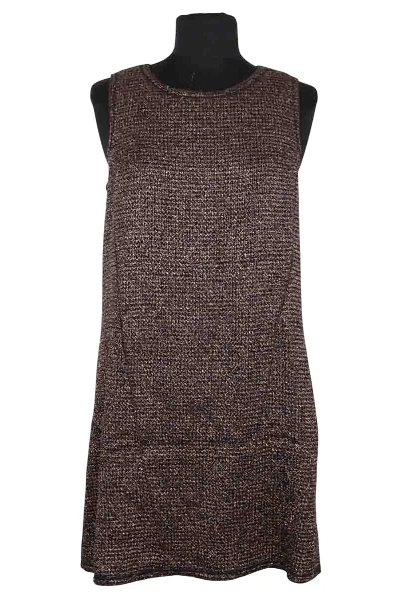Robe Missoni Marron en Synthétique, taille XL - Seconde Main