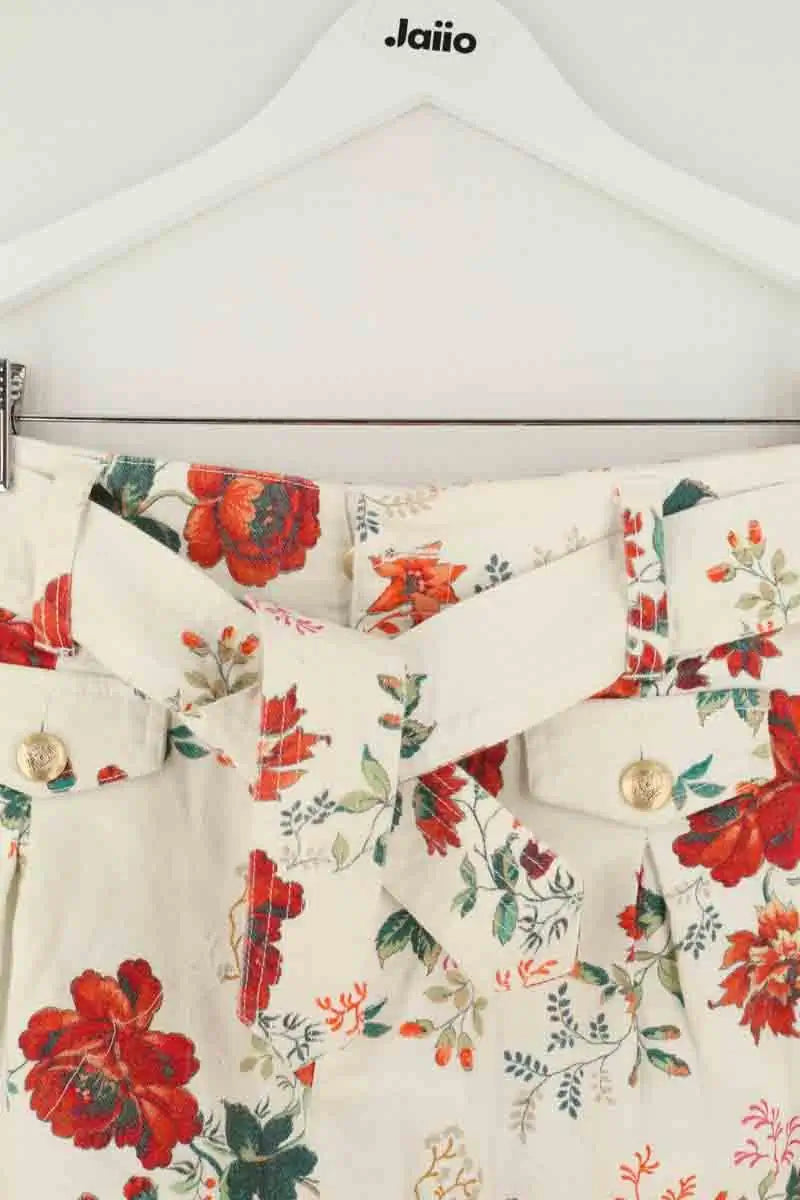Bermuda Maje Beige en Coton