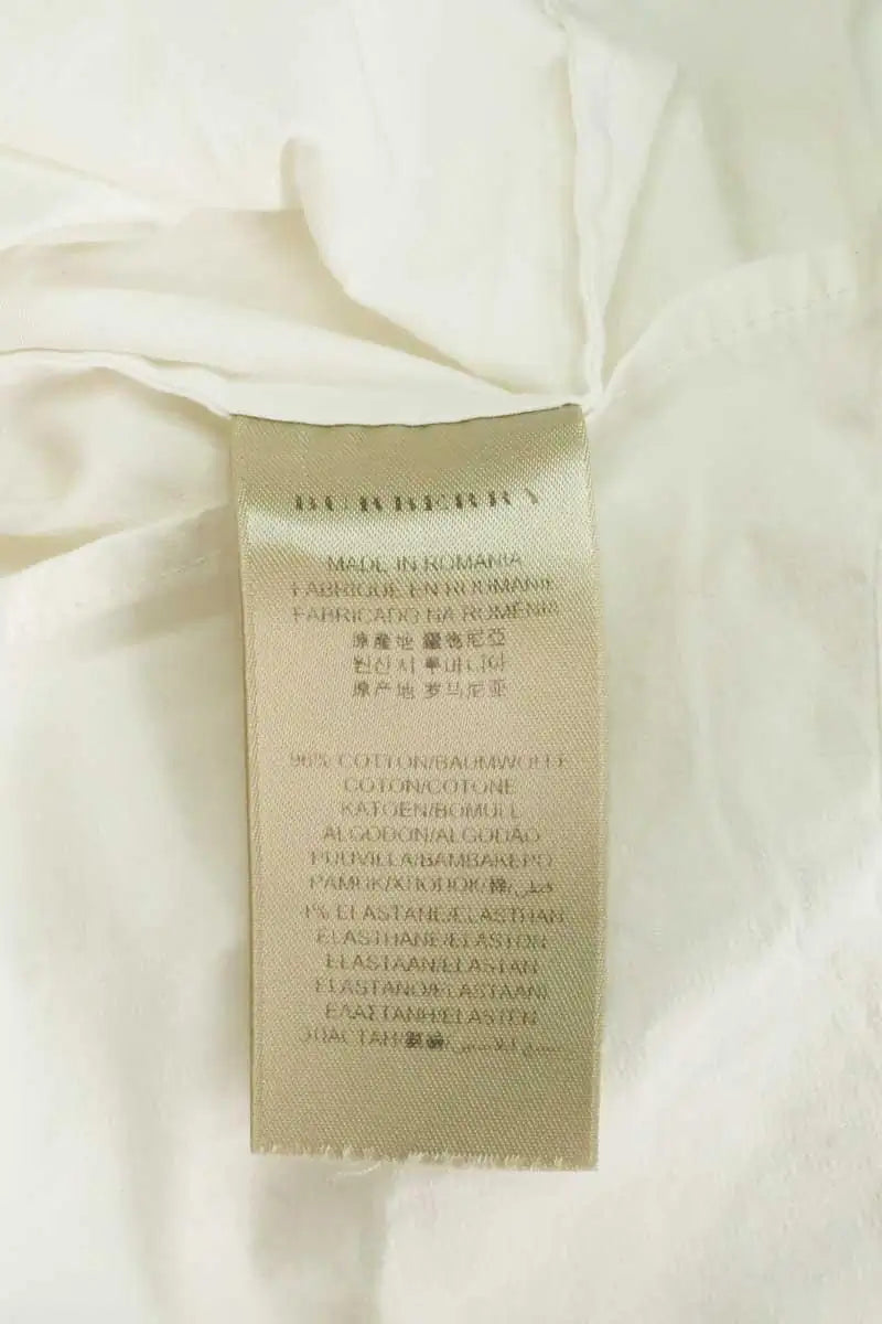 Chemise Burberry Blanc en Coton