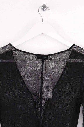 Combinaison Saint Laurent Noir en Coton
