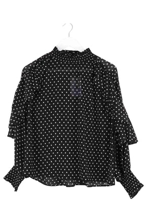 Blouse Maje Noir en Synthétique, taille S - Seconde Main