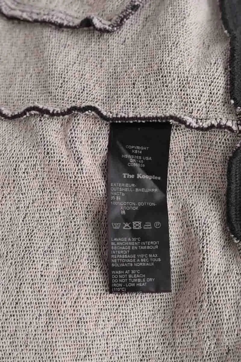 Gilet The Kooples Gris en Coton