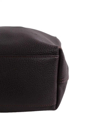 Sac porté épaule Longchamp Marron en Cuir