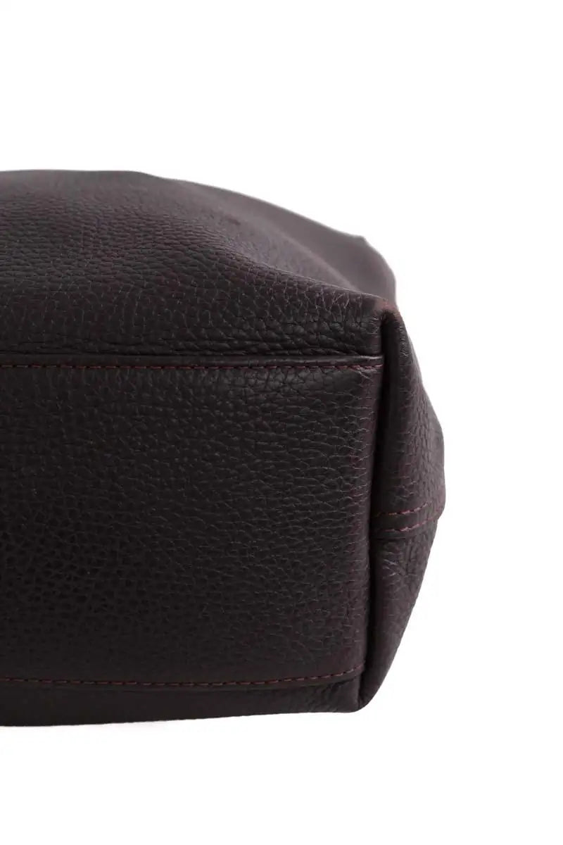 Sac porté épaule Longchamp Marron en Cuir