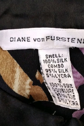 Robe Diane Von Furstenberg  Noir