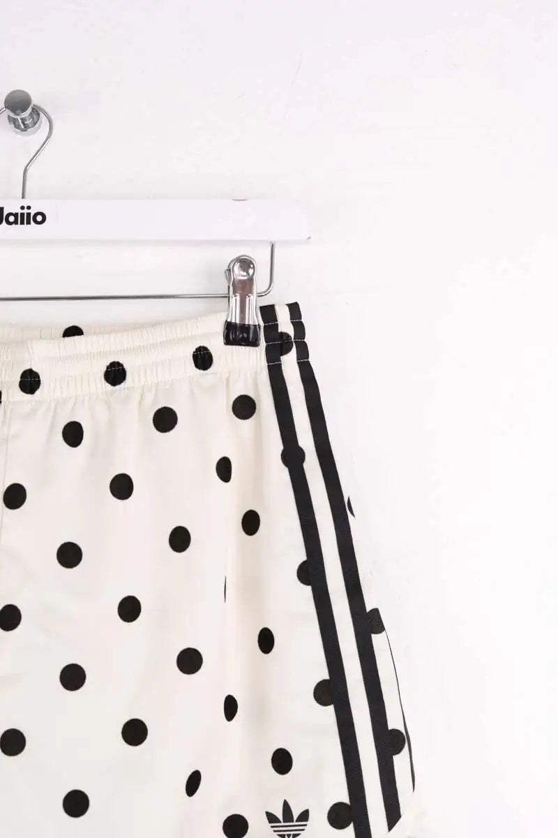 Mini short Adidas Ecru en Synthétique