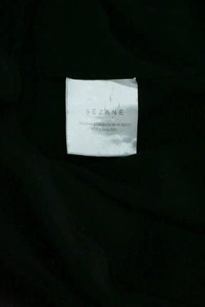 Chemise Sézane Noir en Soie