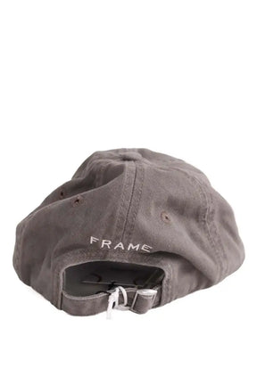 Casquette Frame Gris en Coton