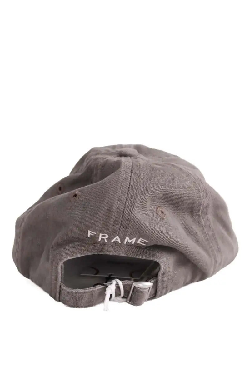 Casquette Frame Gris en Coton