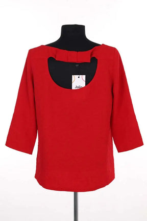 Blouse Claudie Pierlot Rouge en Synthétique