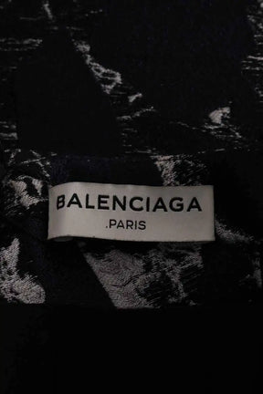 Jupe Balenciaga Marine en Coton
