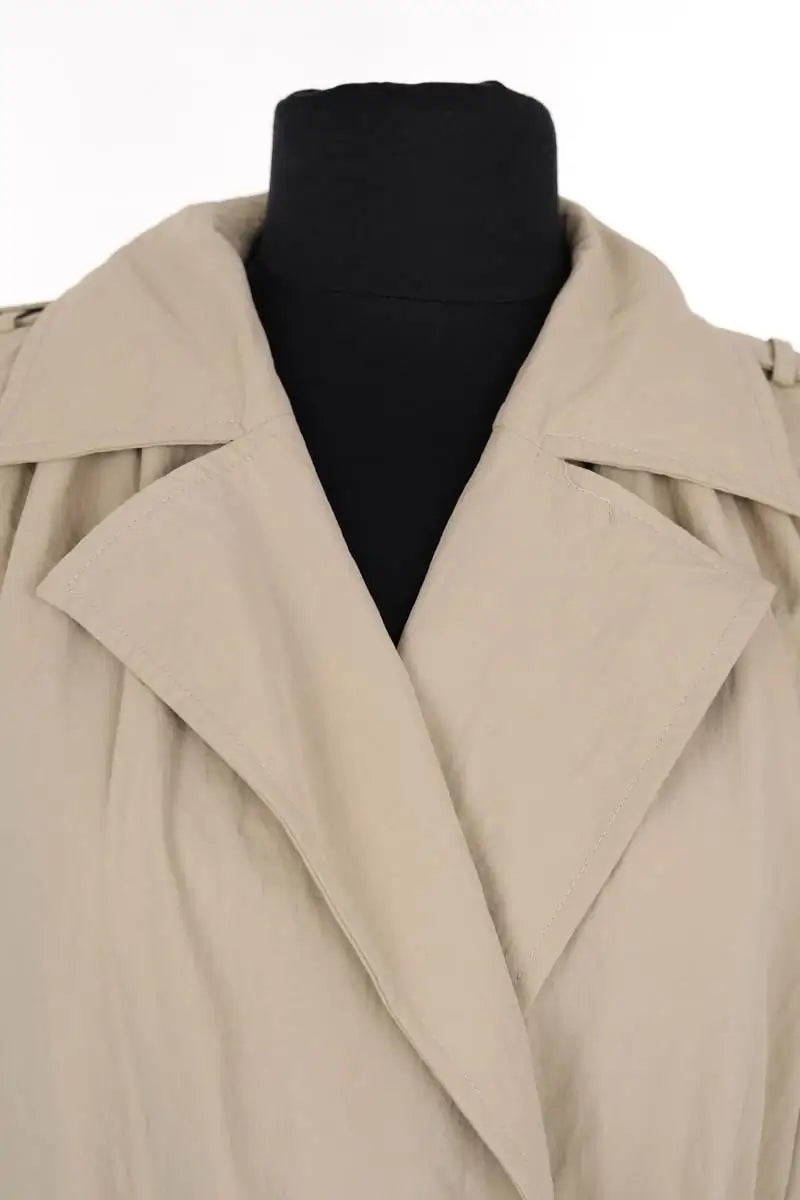 Trench-coat Ba&Sh Beige en Synthétique