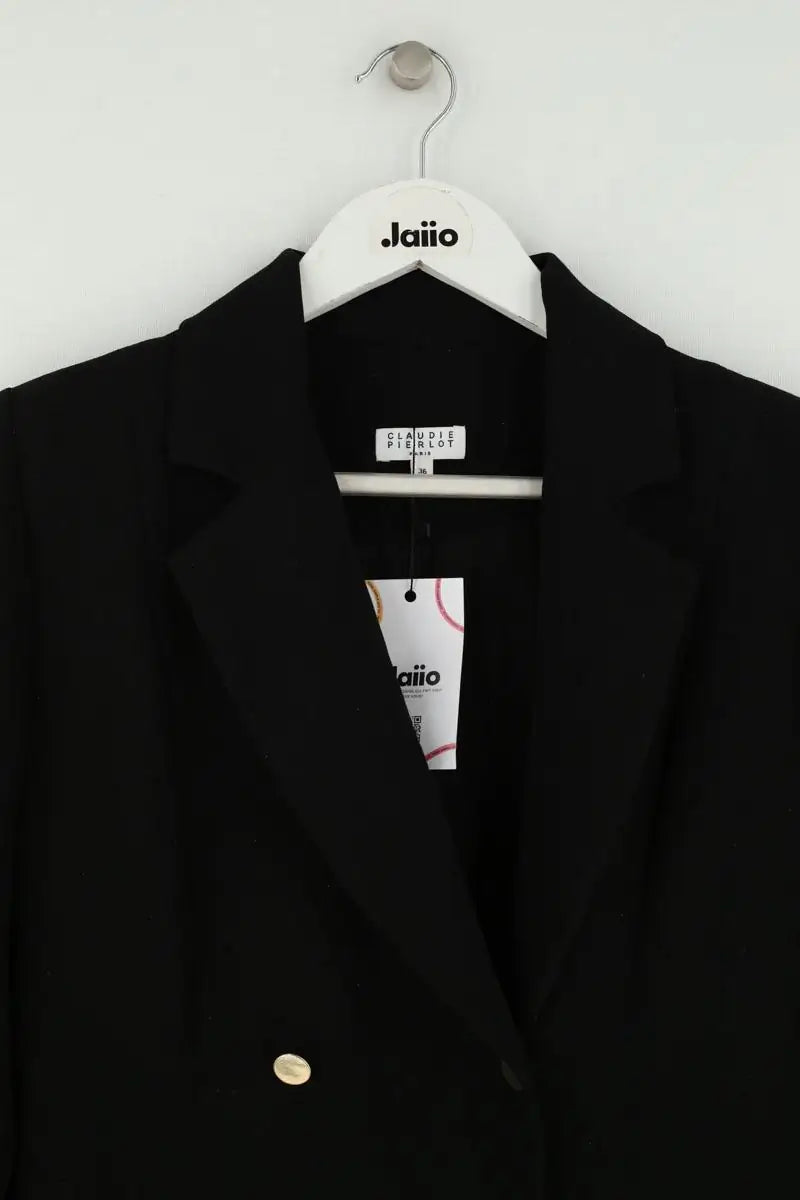 Blazer Claudie Pierlot Noir en Synthétique