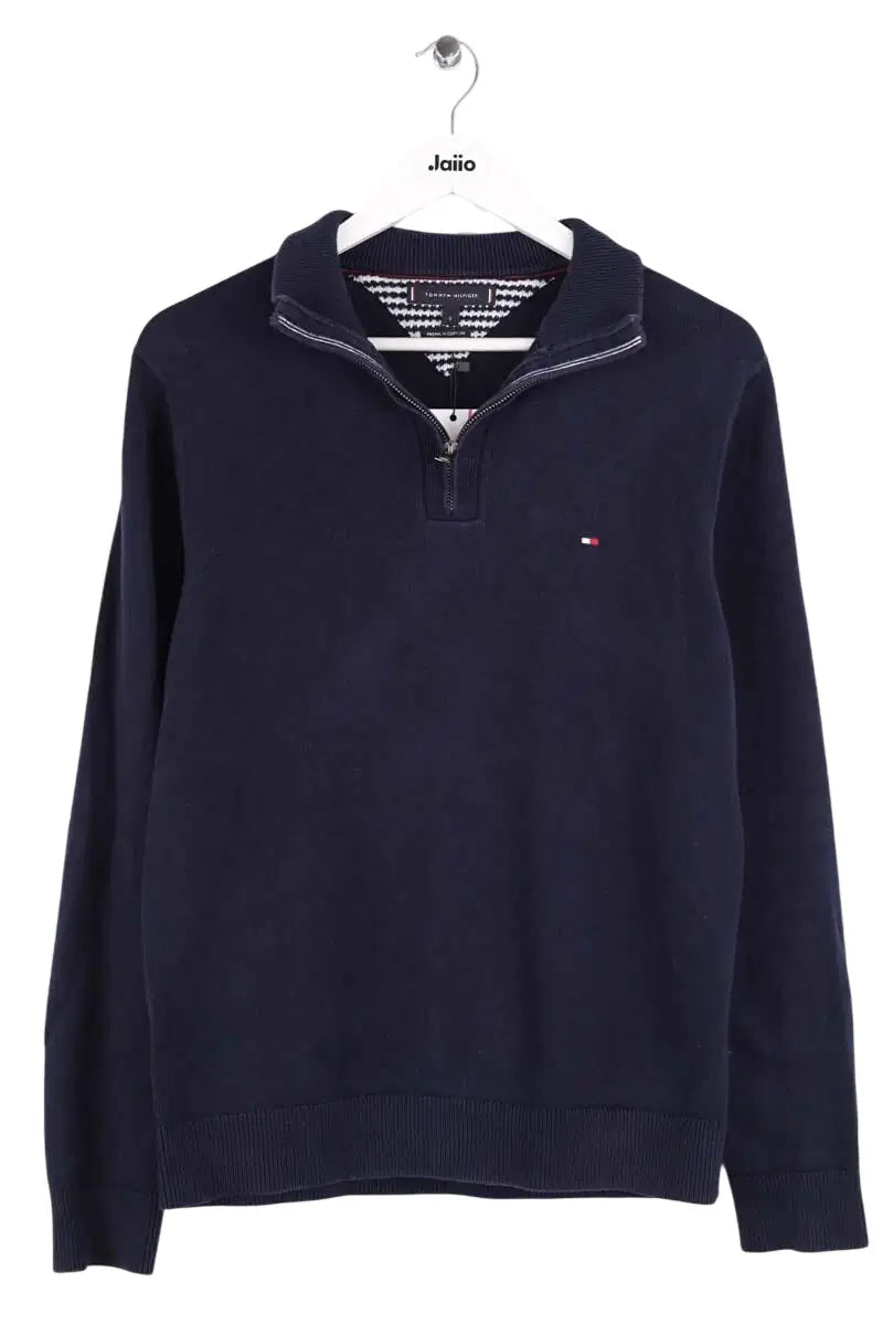 Pull Tommy Hilfiger Bleu en Coton, taille S - Seconde Main